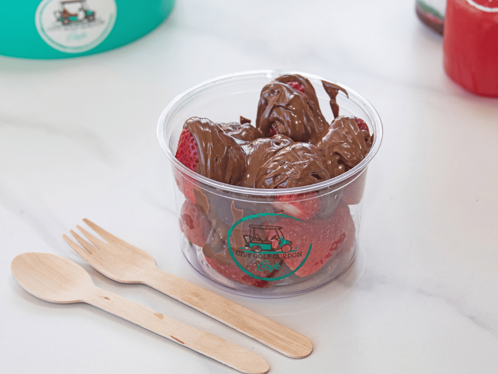 Strawberry cups
